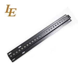 Accesorios para Gabinetes de Red de 19 Pulgadas, Ángulos de Montaje, Viga de Instalación, SPCC, Grosor de 1.2 mm, RAL9004, Negro - Product Image 4