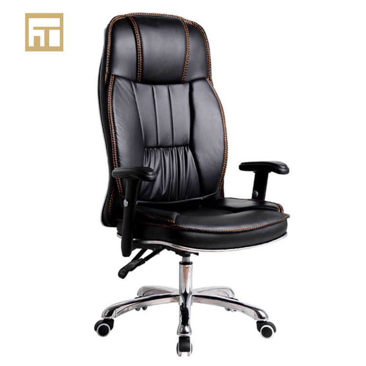 Luxury Executive Rotating Manager Butterfly Mechanism Office Desk Chair  Chesterfield Leather Office Chair Swivel Chair Base