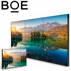 Système mural de télévision CCTV BOE 65 pouces, écrans à raccordement 3,5 mm, meilleur prix, écran LCD à bord fin pour l'affichage d'animations BI65-VM535X S - Product Image 1