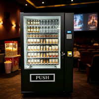 Distributeur automatique de boissons et de collations robuste à double compartiment avec plateau élévateur et refroidissement efficace