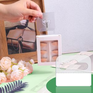 Dính tự dính treo Tab nhiệm vụ nặng nề tùy chỉnh rõ ràng móc treo Tab khe cắm lỗ dính treo thẻ cho màn hình bán lẻ - Product Image 5