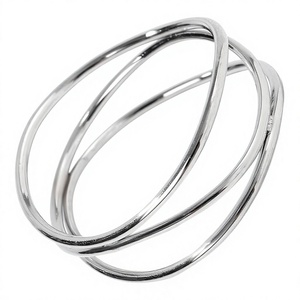 [<span class=keywords><strong>GREG</strong></span>] Anillo Delicado Hipoalergénico de Acero Inoxidable de 1 mm de Grosor con Baño de Oro K18 en Tono Plateado, Sin Níquel, para Mujeres y Hombres - Product Image 1