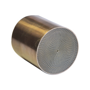 Catalizador Metálico de Panal de Acero de Alta Calidad para Tratamiento de Gases de Escape de Motocicletas, Alto Rendimiento, 200CPSI 300CPSI 400CPSI, Naranja - Product Image 1