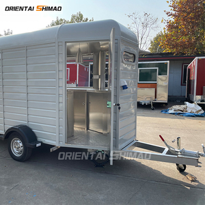 Oosterse Shimao Multifunctionele Aanpasbare Populaire Street Food Hotdog Trailer Eten Trolley Met Bier Kranen - Product Image 4