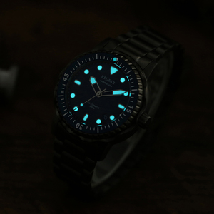 Etiqueta Privada en línea de correa de acero inoxidable de titanio personalizado de lujo hombre relojes reloj automático para hombres - Product Image 4