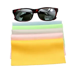 Free Design Service Customized Logo Wiping Eye Glasses Cloth High Quality Lens Eyeglass Microfiber Cleaning Cloth