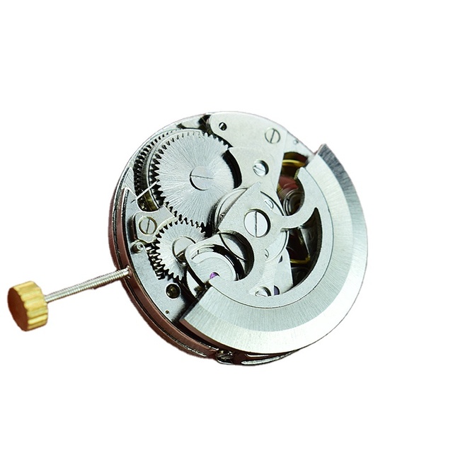 Self-factory Newest Design High Quality Custom Oem Accurate Automatic Mechanical Watch Pearl Rotor Fly Wheel Movements