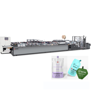 <span class=keywords><strong>Machine</strong></span> de fabrication de sachets à bec verseur en plastique laminé personnalisable 600C, <span class=keywords><strong>machine</strong></span> de formage de sacs <span class=keywords><strong>sous</strong></span> <span class=keywords><strong>vide</strong></span> à trois côtés scellés - Product Image 1