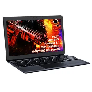 Promotion 12 Inch Netbook Pc Tablette 1920*1200 FHD Screen DDR4 4gb ram 64gb Rom Tablet Android With Keyboard