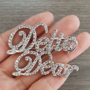 Серебряные Броши со стразами - Product Image 4