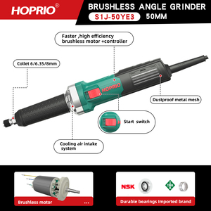 Máy mài không chổi than tiên tiến với hệ thống Collet thay đổi nhanh để chuyển đổi tập tin đính kèm hiệu quả trong mài nhiều bước - Product Image 4