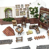 Hamaileon DIY Puzzle en bois SQ60 Butterfly House Miniature House Kits Cadeaux Home Decor Crafts