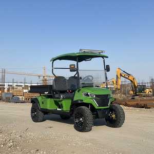 Carrito de Golf Eléctrico Personalizado de 2 Plazas, Homologado para Circular por la Calle, con Caja de Carga Trasera - Product Image 1