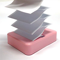 Distributeur de notes créatif GD388, boîte à mémos promotionnelle avec 100 feuilles pour les salons professionnels