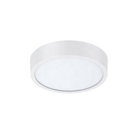 Luminaria LED Cuadrada de Superficie, Regulable, SMD, CCT Intercambiable, Interruptor Deslizante, Instalación Rápida, Aluminio, IP20