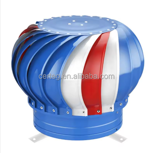 Easy Retrofit Natural Ventilation Upgrades for <strong>Old</strong> Industrial Building Roofs Roof Turbine Ventilator - Product Image 2