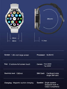 2024 X11 Smartwatch mit Dual-Kamera, Android- und iOS-Unterstützung, SIM-Karten-fähig, zum Fabrikpreis - Product Image 6