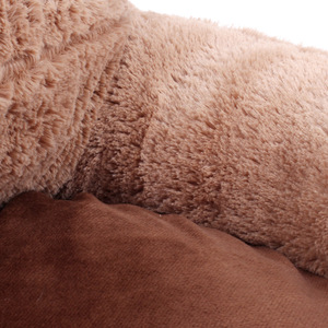 Cama para Cães Ecológica Direto da Fábrica, Casa de Pelúcia Quente para o Inverno, Design de Pata de Urso, Tapete para Animais de Estimação Removível e Lavável com Enchimento de Algodão PP - Product Image 2