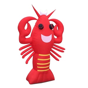 <span class=keywords><strong>Ballon</strong></span> gonflable en PVC, <span class=keywords><strong>grand</strong></span> homard publicitaire de 5 m, décoration attrayante pour <span class=keywords><strong>restaurant</strong></span>, mascotte pour entreprise de fruits de mer - Product Image 1