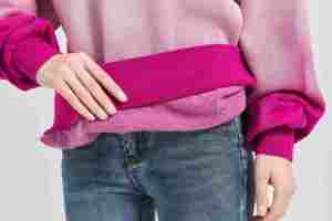 Custom Logo Bleah <b>Spray</b> Pullover Unisex Oversize Women's Fleece Eco-Friendly Breathable Spring Autumn Winter Long Casual 280g - Product Image 6