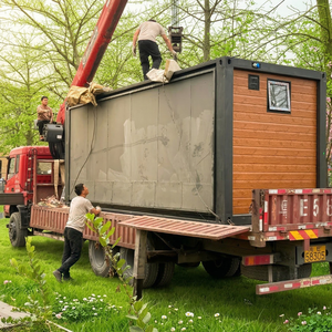 Best-Selling Custom Prefabricated Steel Structure Container Modern Modular Office Housing Green Travel Convenient Trailer <b>House</b> - Product Image 2