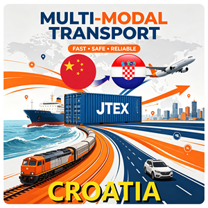 Service de transport multimodal ferroviaire et routier Chine-Croatie, transitaire porte-à-porte DDP DDU - Product Image 1