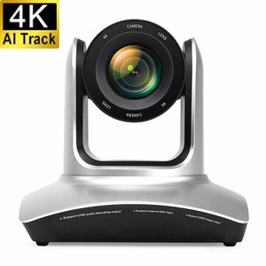 Caméra PTZ Ultra <span class=keywords><strong>HD</strong></span> 4K 8MP avec zoom optique 20X, suivi vocal, sortie PoE, rotation à <span class=keywords><strong>355</strong></span> degrés pour diffusion en direct et vote - Product Image 1