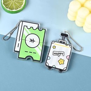 Customized Acrylic <b>Pull</b>-out Interlayer Keychain Cartoon and Animation Creative Peripheral Products - Product Image 2