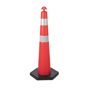 Trung Quốc Nhà Máy Đường Giao Thông <span class=keywords><strong>T</strong></span>-top Cone Hình Dạng Cảnh Báo Bollard Channelize Cone - Product Image 1