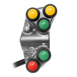 Interrupteur de guidon gauche pour Honda CBR 1000 RR-R (Titane) - Product Image 4