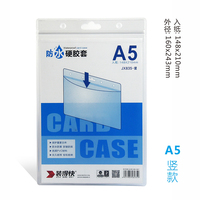 Pochette de documents en PVC imperméable pour bureau scolaire RBD, disponible en tailles A4/A5/A3, impression laminée, option de logo personnalisé