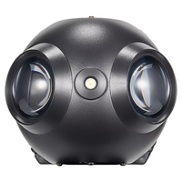 36W RGBW 4-in-1 Mini LED Moving Head Beam Bühnenlicht DMX512 Soundsteuerung Stroboskop-Effekt DJ Disco Party Bar Club