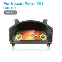 NaviHua Pour Nissan Patrol Y61 2006 2022 Voiture Numérique Cluster Instrument Auto Compteur De Vitesse Cockpit Virtuel LCD Tableau De Bord Mise À Niveau