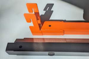 Étagère murale amovible pour outils de jardinage en métal de qualité industrielle, 4 niveaux, capacité de 520 livres, robuste et durable - Product Image 2