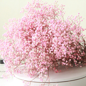 ELEROSE Bellissimo Bouquet di Fiori di Gypsophila Naturali al Tatto Realistico, Fiori Bianchi Ecologici per <span class=keywords><strong>San</strong></span> Valentino - Product Image 4