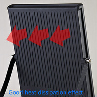 Reflector LED Impermeable IP66 AC220V 10W-150W Blanco Cálido para Exteriores, Jardín, Patio, Proyector, Iluminación de Paisaje