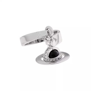 High Quality Copper Western Queen Mother Vivienne Open <b>Adjustable</b> Saturn <b>Rings</b> Fashion Unisex <b>Rings</b> Wholesale - Product Image 1