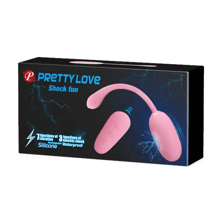 PRETTY LOVE 여성의 질 자위 장치 오르가즘 방전 진동 계란 리모콘 자극 제품