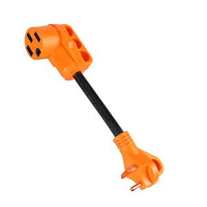 NEMA TT-30P 30 amp Nam để NEMA 14-50r 50 amp nữ Dogbone Adapter RV Dây chuyển đổi điện cho RV hệ thống - Product Image 3