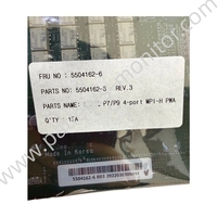 Connecteur de sonde pour appareil d'échographie P7, carte transducteur 5504162-6 avec 4 connecteurs d'interface