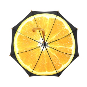 Designer Straight <b>Umbrella</b> Luxury Wooden Handle High Quality Golf <b>Umbrella</b> for Adults UV Protection - Product Image 3