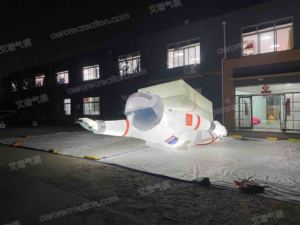 โมเดลนักบินอวกาศเป่าลมขนาดยักษ์สำหรับงานคาร์นิวัล  แบบจำลองนักบินอวกาศเป่าลมขนาดใหญ่สั่งทำพิเศษพร้อมไฟ - Product Image 5