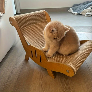 Planche à gratter pour hamac pour chat 2-en-1 OEM ODM Lit pour chat à usage intensif à double fonction Décor élégant Toutes saisons pour animal de compagnie peu encombrant - Product Image 2