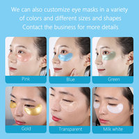 Patchs Hydrogel Coréens OEM au Collagène et Or 24K pour le Contour des Yeux – Éclaircissants, Anti-âge, Cernes et Yeux Gonflés – Masque Oculaire Personnalisable avec Logo