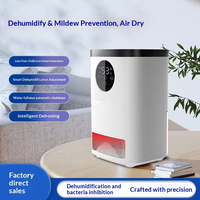 Nouveau déshumidificateur domestique compact à semi-conducteurs pour chambre à coucher, extracteur d'humidité portable et silencieux