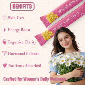 Herblife or Customized Sugar Free Dietary <b>Supplement</b> Honey Sticks Supports Hormonal Balance Shilajit Honey Sticks - Product Image 3