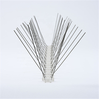 SUS304 Valla de control de aves de la mejor calidad Base de plástico Anti Pigeon Spikes Bird Spikes