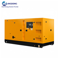 Generator Diesel 300kW Berkualitas Tinggi dengan Remote Start, 375kVA, Suku Cadang Generator, ATS, Mesin SDEC SC15G500D2 untuk Pabrik Penyediaan Air