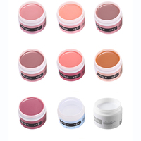 Beshyne Gel UV de Construction Solide Indolore pour Ongles, Sans HEMA, Sans TPO, Sans Chaleur, Sans Brûlure, Sans Trempage, Extension d'Ongles