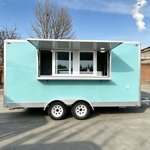 Food Truck Tuk-Tuk Haut de Gamme Personnalisé en Aluminium et Fibre de Verre pour Frites, avec Cuisine Prête à l'Expédition pour Vente de Bonbons - Product Image 5